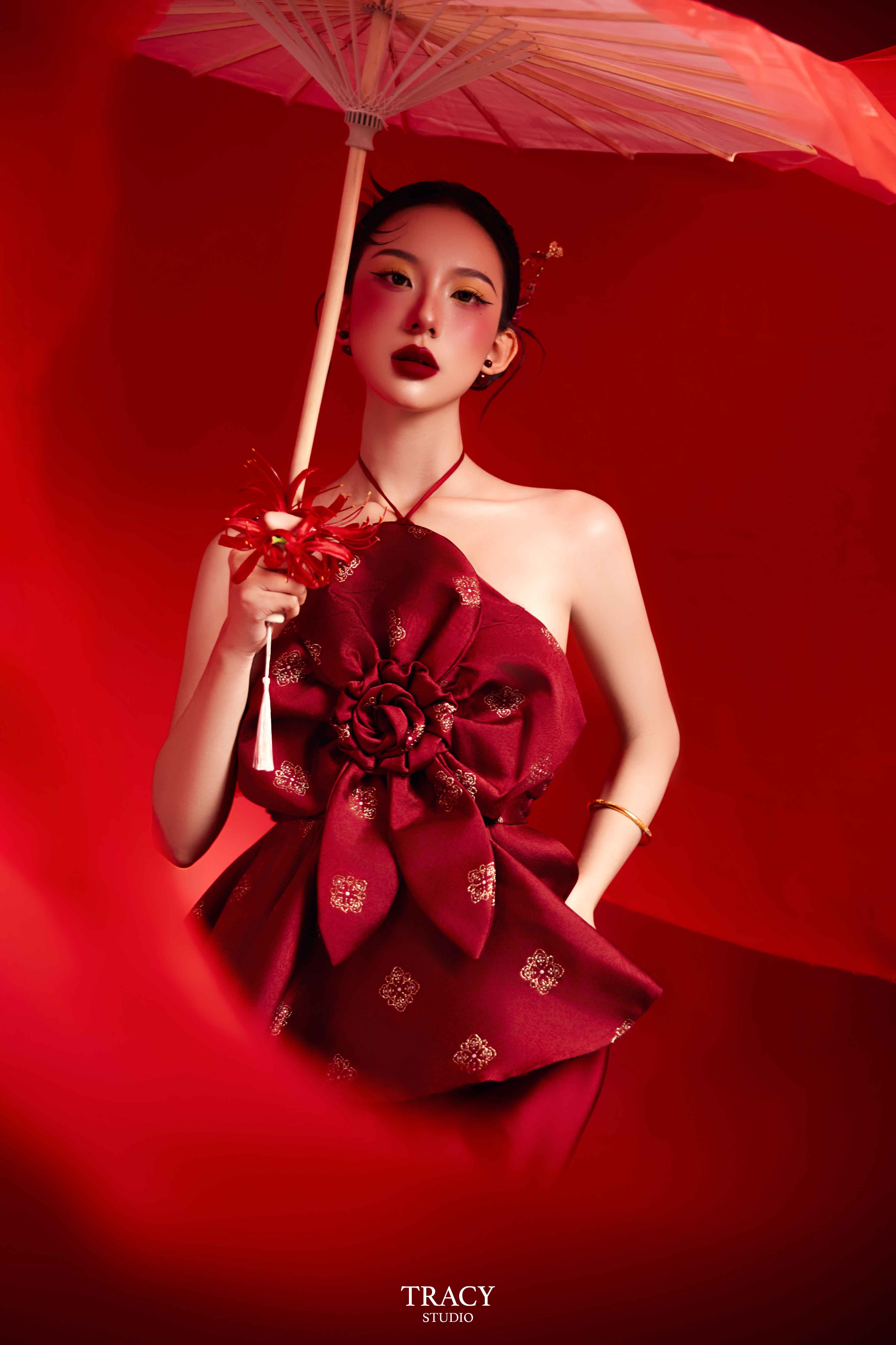 tracy studio chụp concept Tết Son